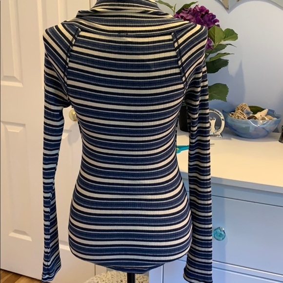 Free People Cape Cod Thermal in Blue - Picture 7 of 8